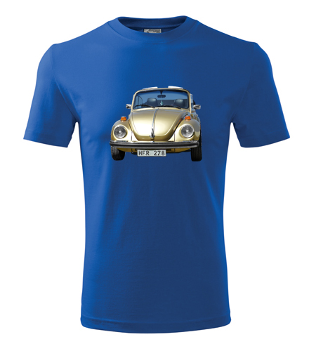 Modré tričko s VW Broukem