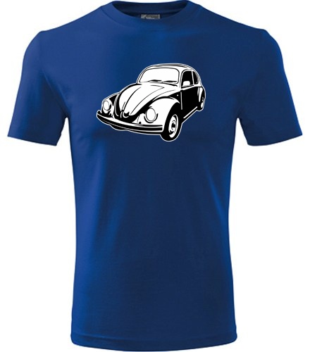 Modré tričko s VW Broukem