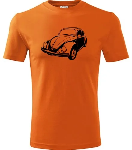 Oranžové tričko s VW Broukem