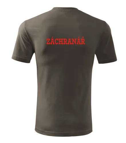 Army tričko Záchranář pánské