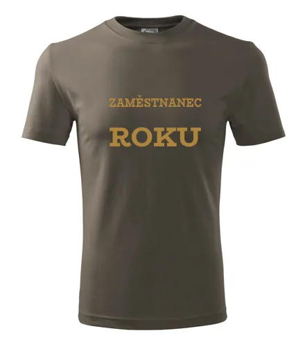 Army tričko zaměstnanec roku