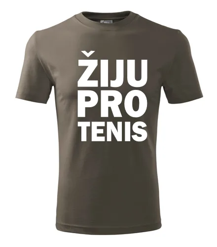 Army tričko Žiju pro tenis