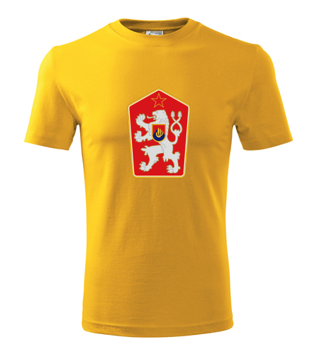 Žluté tričko znak ČSSR