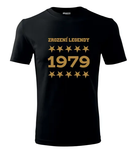 Černé tričko Zrození legendy