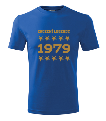 Modré tričko Zrození legendy