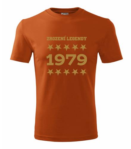 Oranžové tričko Zrození legendy