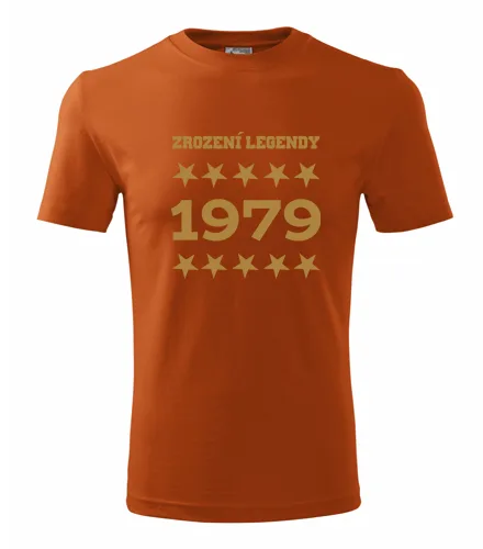 Oranžové tričko Zrození legendy