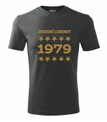 Grafitové tričko Zrození legendy