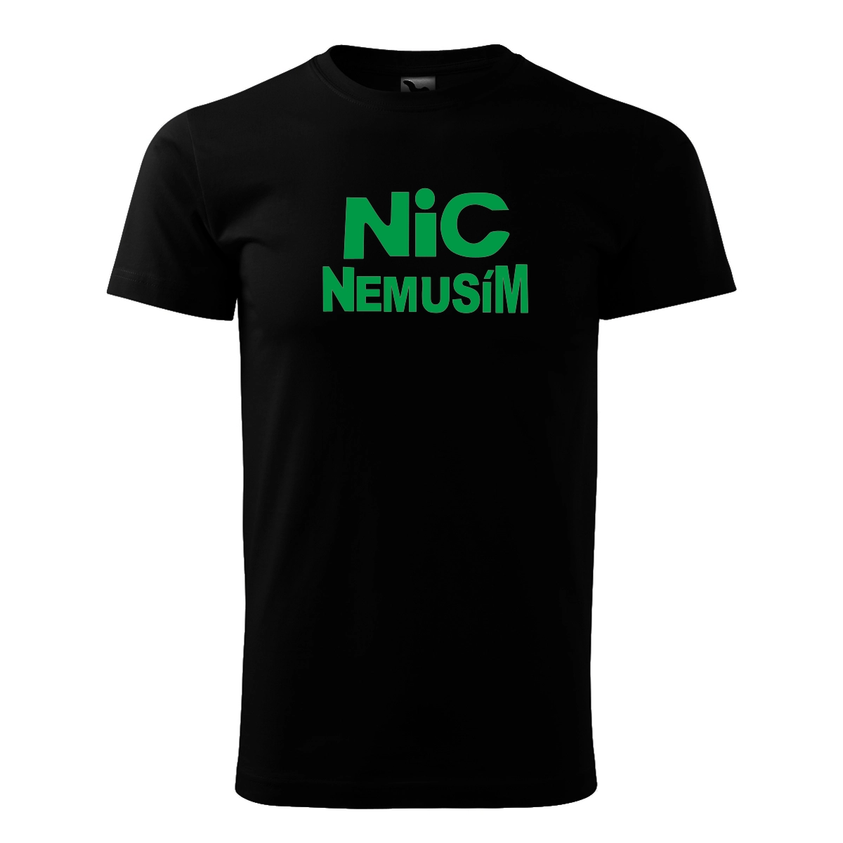trička s potiskem Tričko nic nemusím pánské