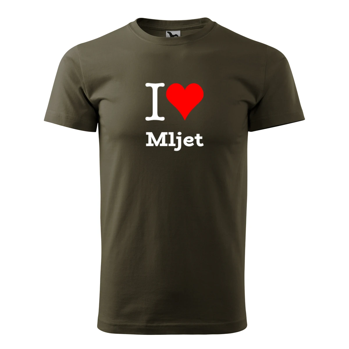 Army tričko I love Mljet