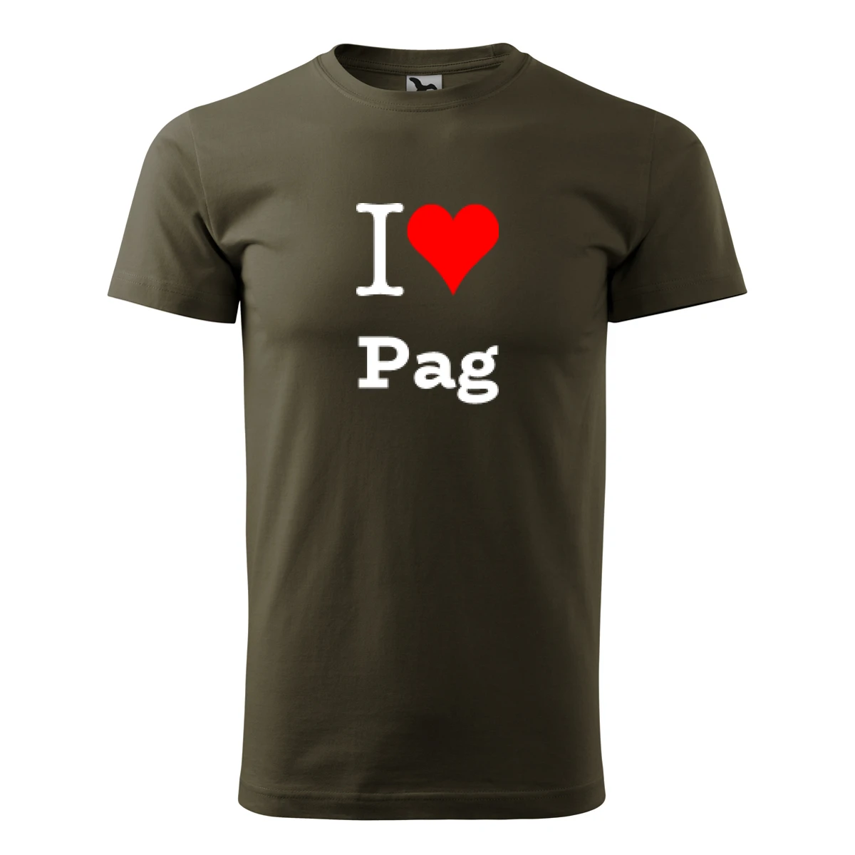 Army tričko I love Pag