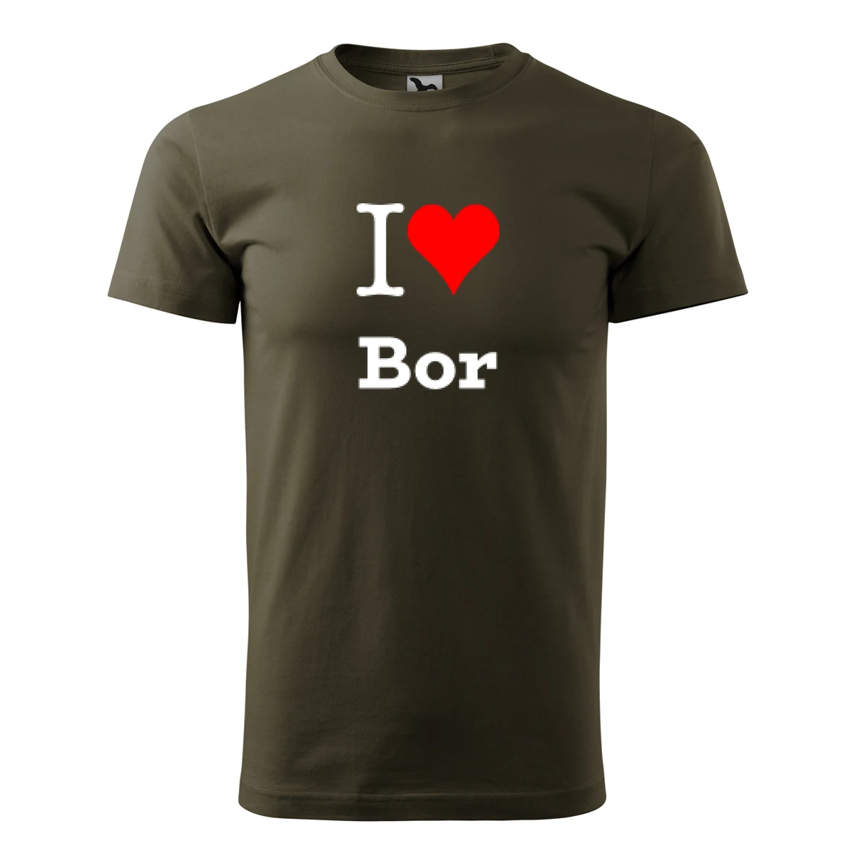 Army tričko I love Bor