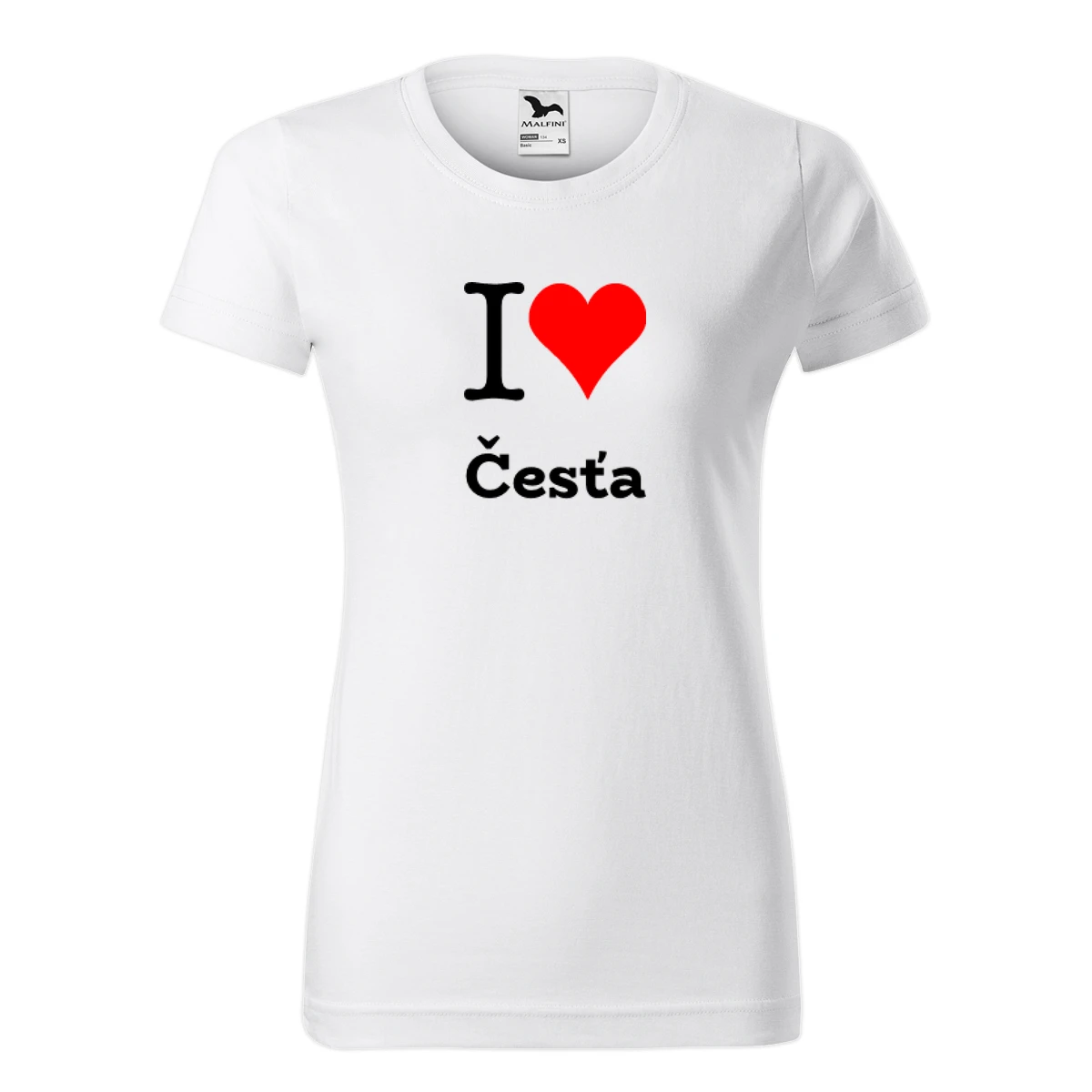 Dámské tričko I love Česťa