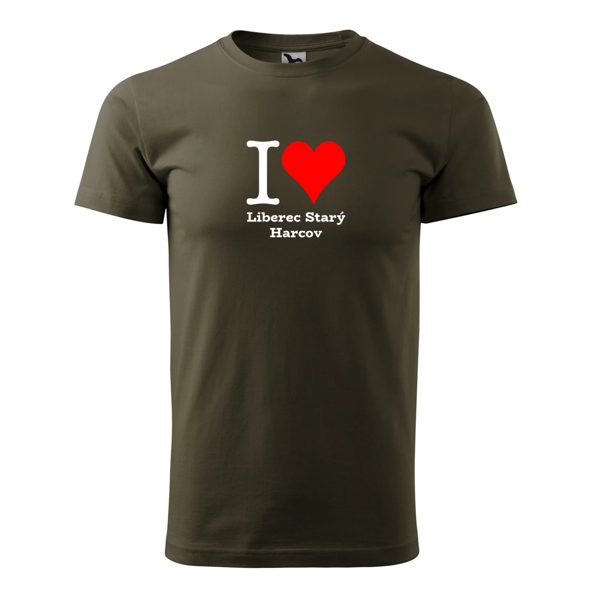 Army tričko I love Liberec Starý Harcov