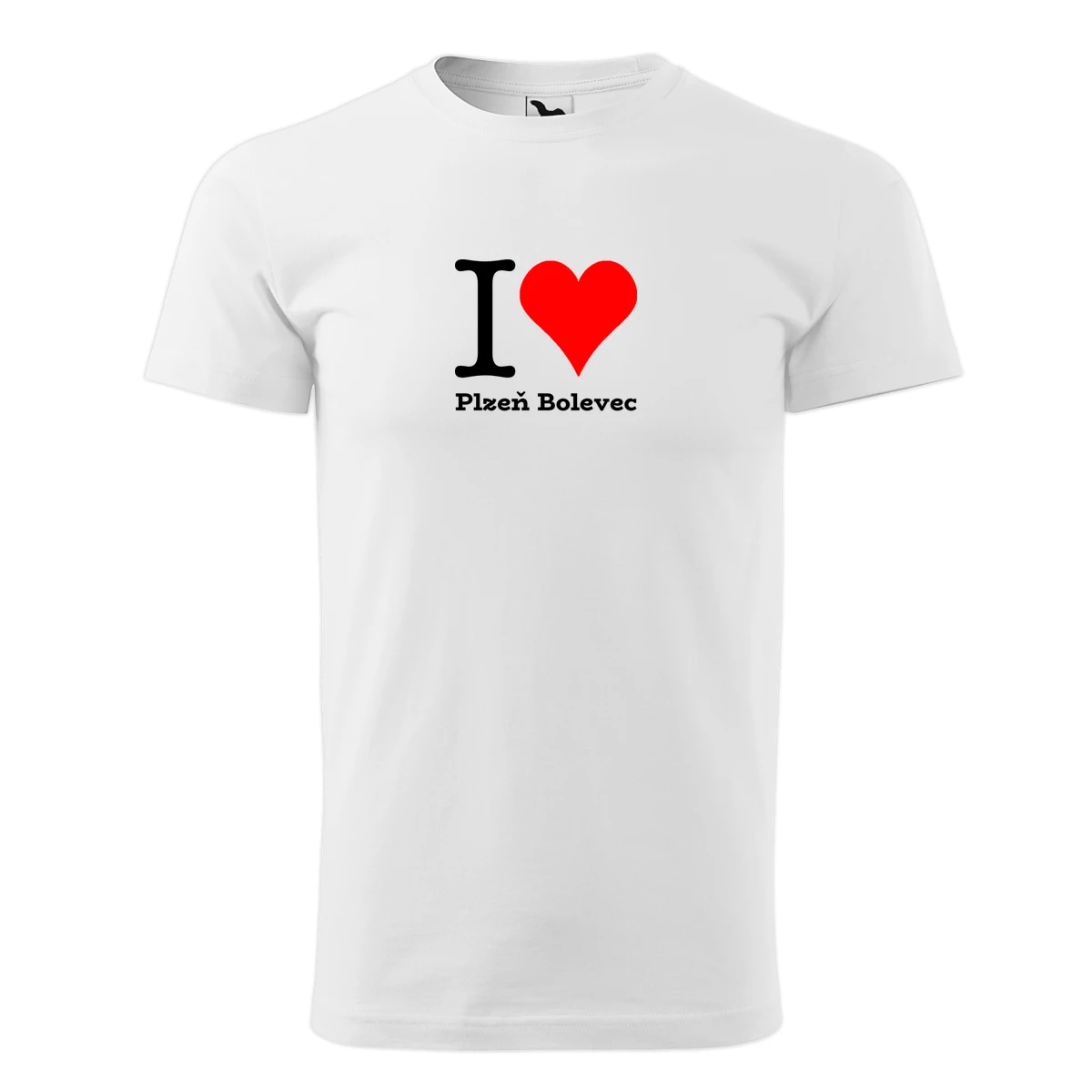 Tričko I love Plzeň Bolevec
