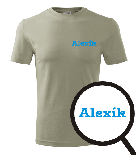 Khaki tričko Alexík