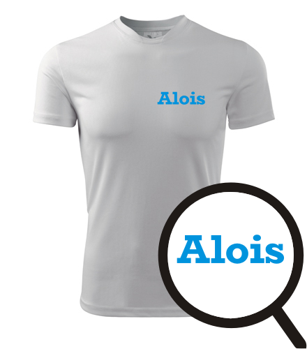 Bílé tričko Alois