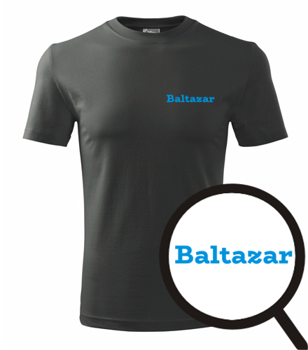 Grafitové tričko Baltazar