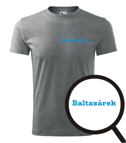 Šedé tričko Baltazárek