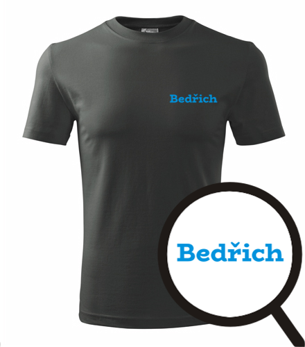 Grafitové tričko Bedřich