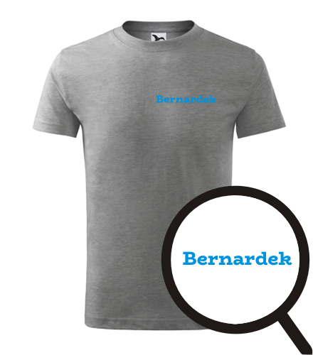 trička s potiskem Dětské tričko Bernardek - novinka