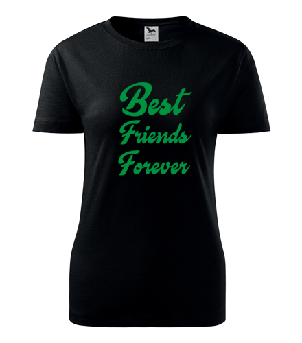 Černé dámské tričko Best Friends Forever