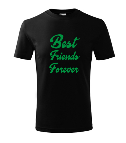 Černé dětské tričko Best Friends Forever