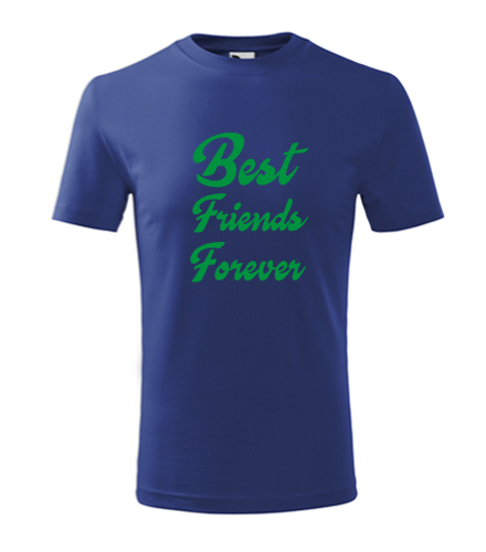 Modré dětské tričko Best Friends Forever