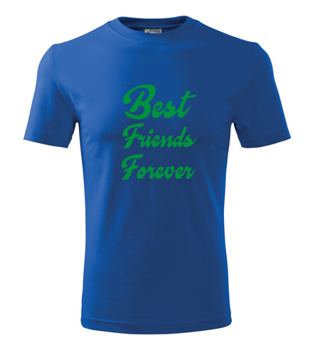 Modré tričko Best Friends Forever