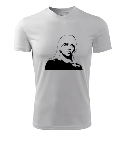 Bílé tričko Billie Eilish