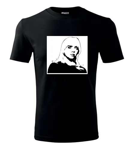 Černé tričko Billie Eilish