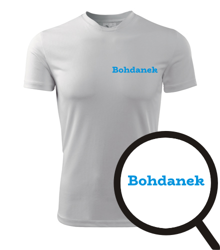 Bílé tričko Bohdanek