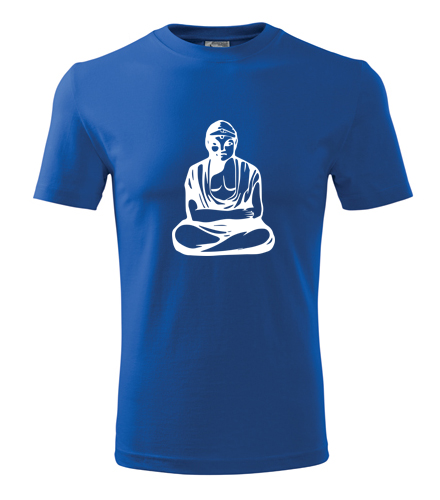Modré tričko Buddha