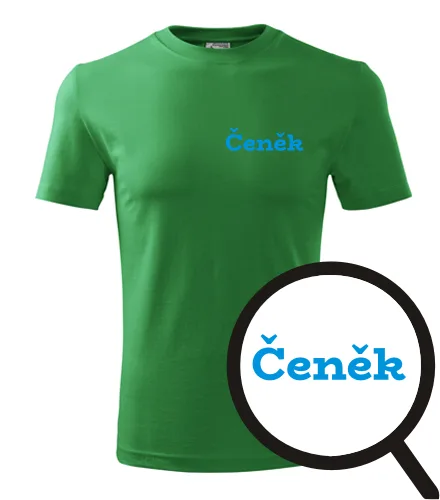 Zelené tričko Čeněk