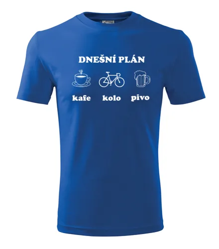 Modré tričko cyklo plán 2