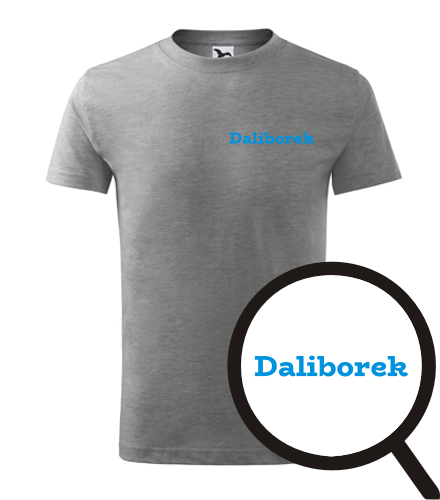 Šedé dětské tričko Daliborek