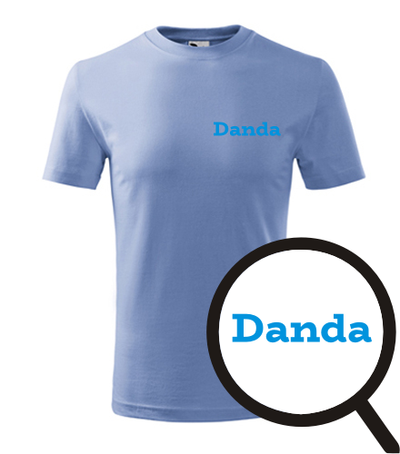 Světle modré dětské tričko Danda