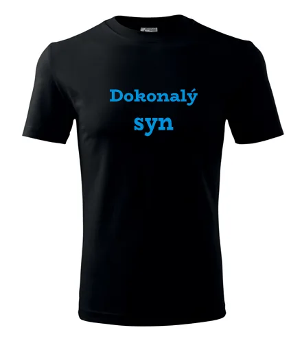 Černé tričko Dokonalý syn