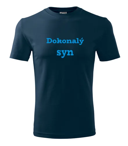 Tmavě modré tričko Dokonalý syn