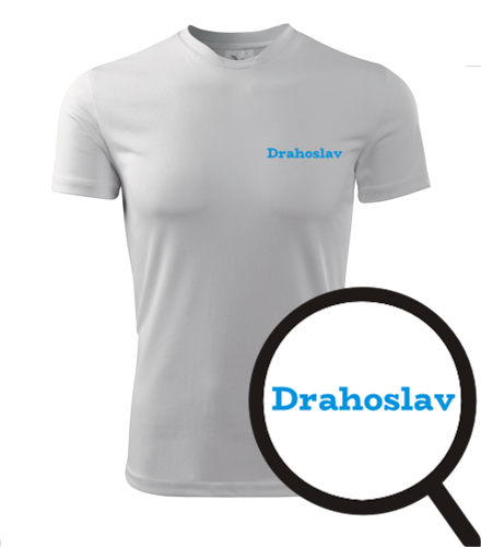Bílé tričko Drahoslav