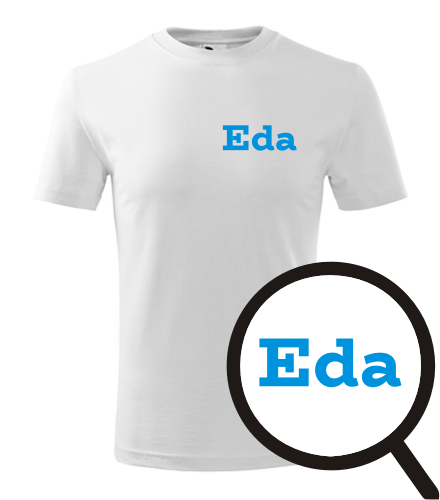 Bílé dětské tričko Eda