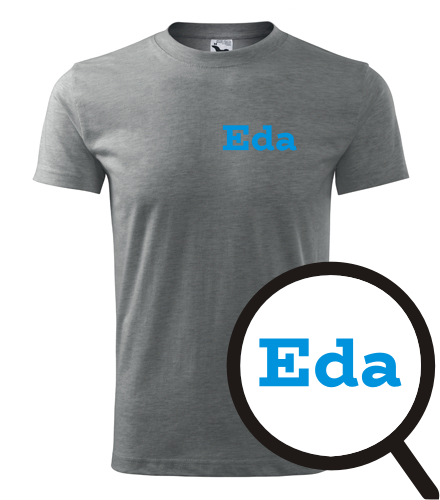 Šedé tričko Eda