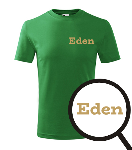 Dětské tričko Eden - Trička se jménem na hrudi dětská - chlapecká