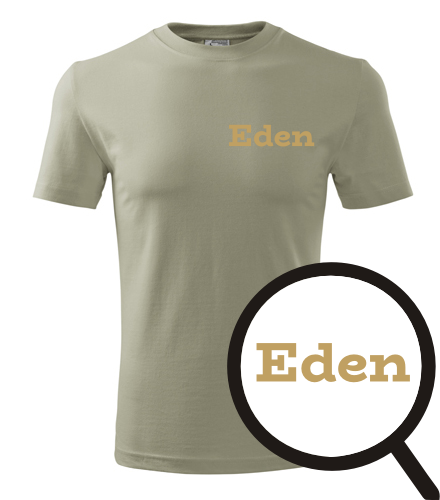Khaki tričko Eden