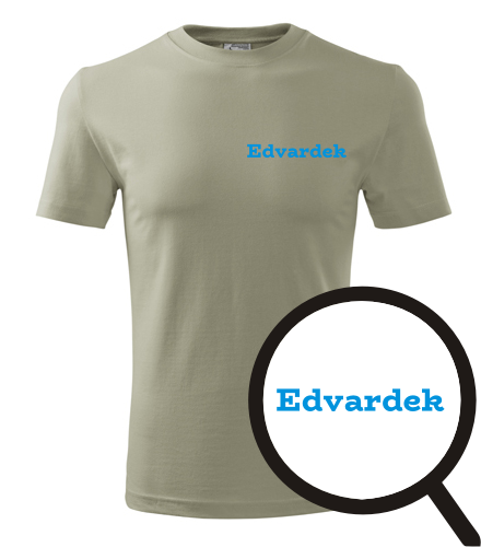 Khaki tričko Edvardek