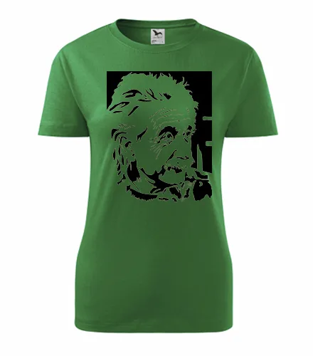 Zelené dámské tričko Einstein