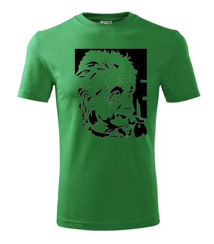 Zelené tričko Einstein