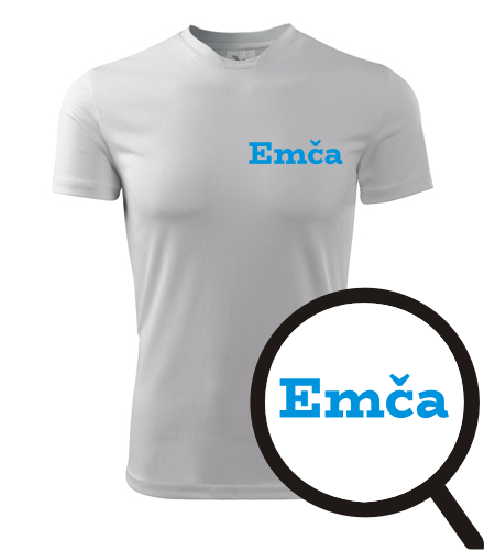 Bílé tričko Emča