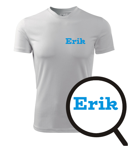 Bílé tričko Erik