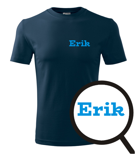 Tmavě modré tričko Erik